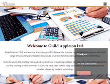 Tablet Screenshot of guildappleton.co.uk